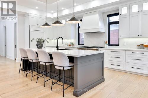 57 Joymar Drive, Mississauga, ON - Indoor Photo Showing Kitchen With Upgraded Kitchen