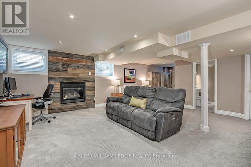5586 Churchill Meadows Boulevard, Mississauga, ON - Indoor With Fireplace