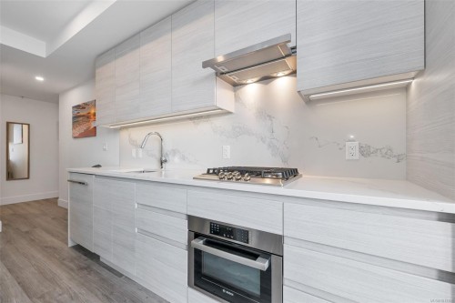 709-777 Herald St, Victoria, BC - Indoor Photo Showing Kitchen With Upgraded Kitchen