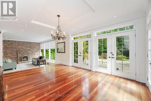 2197 Courrier Lane, Mississauga, ON - Indoor With Fireplace