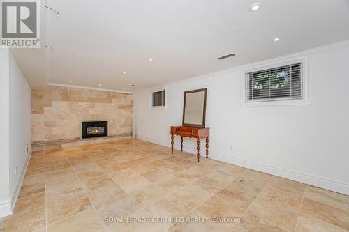 2197 Courrier Lane, Mississauga, ON - Indoor With Fireplace