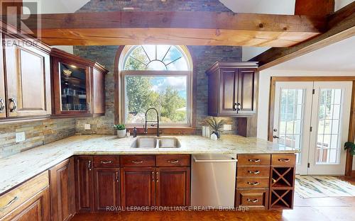 314 Halloway Road, Quinte West (Sidney Ward), ON - Indoor Photo Showing Kitchen With Double Sink