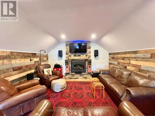 314 Halloway Road, Quinte West (Sidney Ward), ON - Indoor Photo Showing Living Room With Fireplace