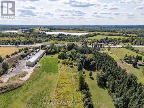 AERIAL VIEW FROM THE BACK OF THE PROPERTY - 1402 Hwy 6, Hamilton, ON - Outdoor With View