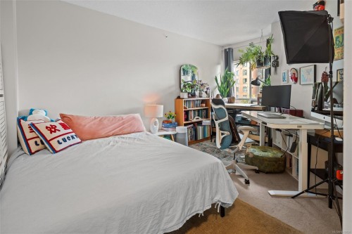 408-1010 View St, Victoria, BC - Indoor Photo Showing Bedroom