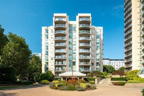 408-1010 View St, Victoria, BC - Outdoor With Facade