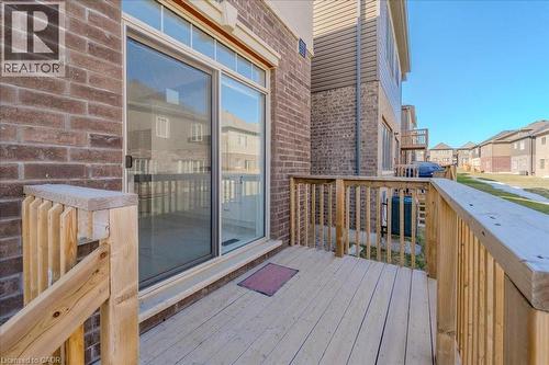 View of balcony - 35 Hitchman Street, Paris, ON - Outdoor