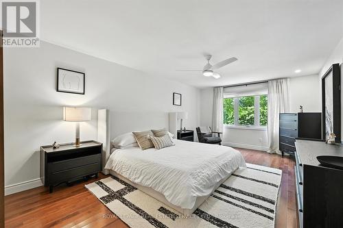 Primary Bedroom w/Walk-In Closet & Updated Ensuite - 4240 Dunvegan Road, Burlington, ON - Indoor Photo Showing Bedroom