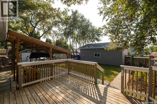 441 6Th Street E, Prince Albert, SK - Outdoor With Deck Patio Veranda With Exterior