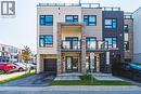 Contemporary house with a balcony, stucco siding, asphalt driveway, and a garage - 1121 Cooke Boulevard Unit# 13, Burlington, ON  - Outdoor With Balcony With Facade 