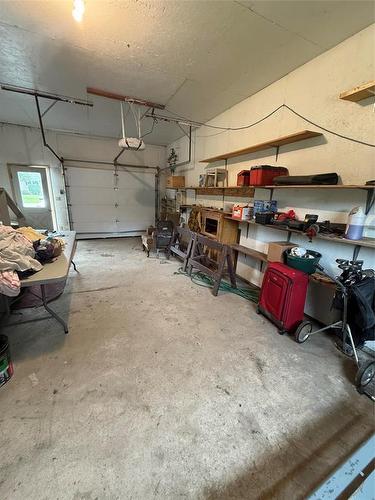 169 3Rd Avenue E, Benito, MB - Indoor Photo Showing Garage