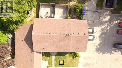 Aerial view of property and surrounding area - 280 Thaler Avenue Unit# 14, Kitchener, ON - Outdoor