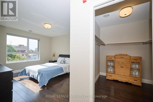 Spacious master suite. - 304 - 26 Wellington Street, St. Catharines (Downtown), ON - Indoor Photo Showing Bedroom