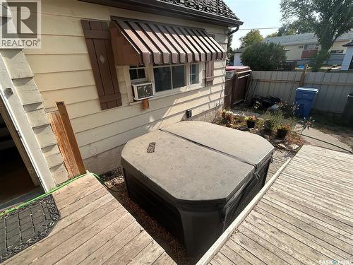 1402 2Nd Street, Estevan, SK - Outdoor With Deck Patio Veranda With Exterior