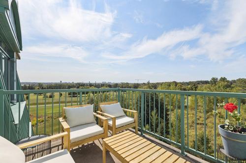 Balcon - 608-1160 Ch. D'Aylmer, Gatineau (Aylmer), QC - Outdoor With View