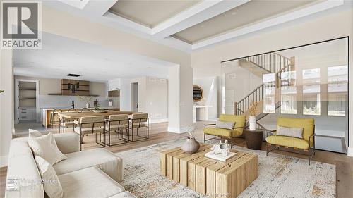 25 Harmony Court, Lasalle, ON - Indoor Photo Showing Living Room