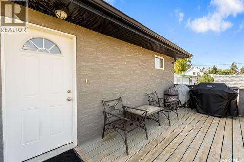 813 98Th Avenue, Tisdale, SK - Outdoor With Deck Patio Veranda With Exterior