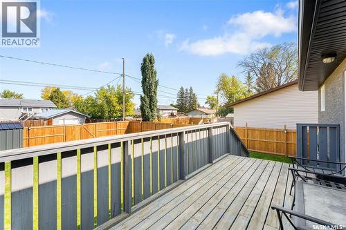 813 98Th Avenue, Tisdale, SK - Outdoor With Deck Patio Veranda With Exterior