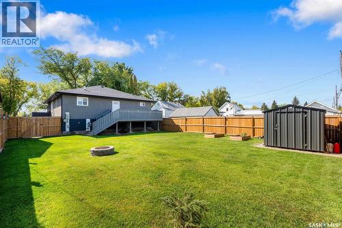 813 98Th Avenue, Tisdale, SK - Outdoor With Backyard
