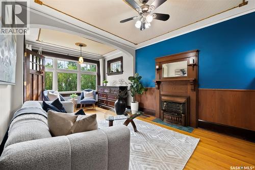 2054 Pasqua Street, Regina, SK - Indoor Photo Showing Other Room With Fireplace