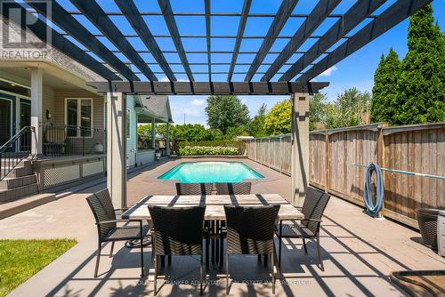 152 Redwood Court, Welland (N. Welland), ON - Outdoor With In Ground Pool With Deck Patio Veranda