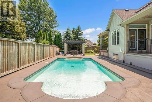 152 Redwood Court, Welland (N. Welland), ON - Outdoor With In Ground Pool With Deck Patio Veranda