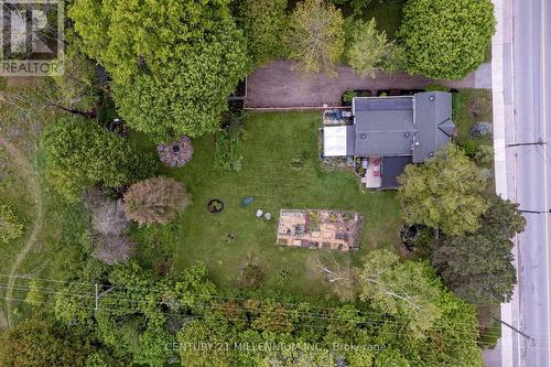 Fully fenced yard - 1551 Queen Street E, Caledon, ON - Outdoor With View