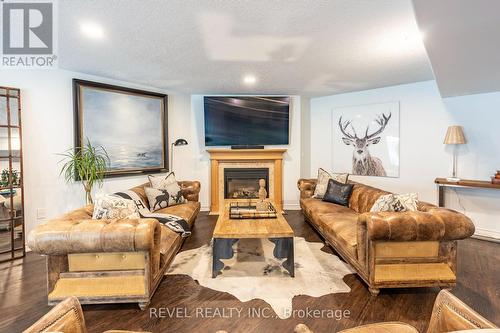333 Milla Court, Waterloo, ON - Indoor Photo Showing Living Room With Fireplace