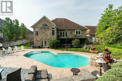333 Milla Court, Waterloo, ON - Outdoor With In Ground Pool With Deck Patio Veranda