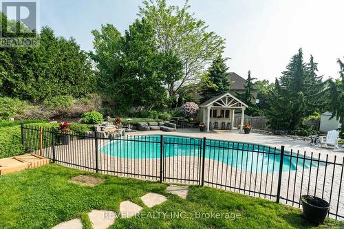 333 Milla Court, Waterloo, ON - Outdoor With In Ground Pool With Backyard