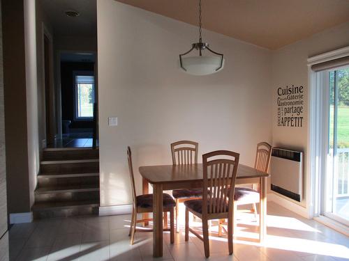 Salle à manger - 190 Route Martineau, Sainte-Anne-De-La-Pocatière, QC - Indoor Photo Showing Dining Room