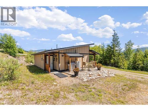 Equestrian Cabin rear view - 1309 Eagle Ridge Road, Lumby, BC - Outdoor