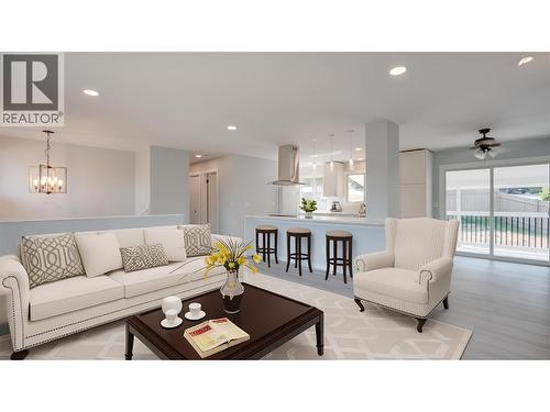 11429 Priest Valley Drive, Coldstream, BC - Indoor Photo Showing Living Room