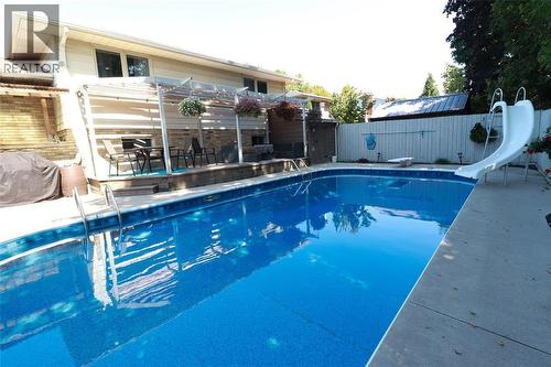 1912 Winslow Crescent, Sarnia, ON - Outdoor With In Ground Pool