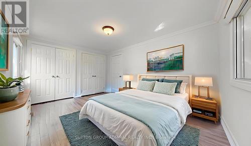 Virtually staged photo - 2 Newman Avenue, Richmond Hill, ON - Indoor Photo Showing Bedroom