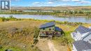 322 Laurier Crescent, Laird Rm No. 404, SK  - Outdoor With Body Of Water With Deck Patio Veranda With View 