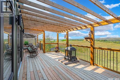 322 Laurier Crescent, Laird Rm No. 404, SK - Outdoor With Deck Patio Veranda With Exterior
