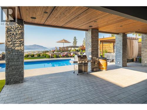 5640 Mountainside Drive, Kelowna, BC - Outdoor With In Ground Pool With Deck Patio Veranda