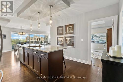 1001 - 505 Talbot Street, London East (East F), ON - Indoor Photo Showing Kitchen With Upgraded Kitchen