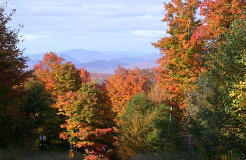 Vue - Ch. Des Alouettes, Mont-Blanc, QC 