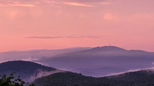 Vue - Ch. Des Alouettes, Mont-Blanc, QC 