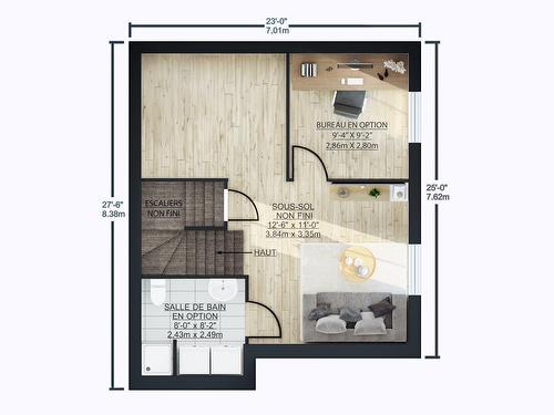 Plan (croquis) - 15B Ch. Crouch, Val-Des-Monts, QC - Other
