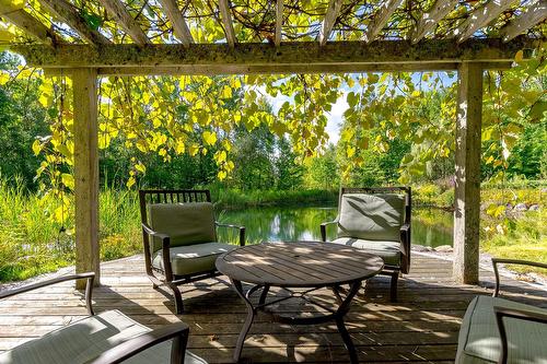 Terrasse - 87 Ch. Fairmount, Lac-Brome, QC - Outdoor With Deck Patio Veranda