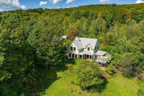 Photo aérienne - 87 Ch. Fairmount, Lac-Brome, QC - Outdoor With View