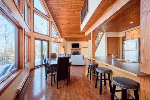 Overall view - 95 Ch. Du Domaine-Escarpé, Saint-Donat, QC - Indoor Photo Showing Dining Room