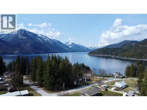 1118 Kildare Street, New Denver, BC - Outdoor With Body Of Water With View
