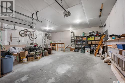 3506 Edinburgh Drive, Regina, SK - Indoor Photo Showing Garage