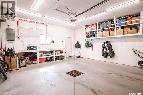 2842 Elgaard Drive, Regina, SK - Indoor Photo Showing Garage