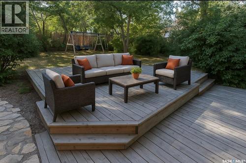 533 Manitoba Avenue, Kerrobert, SK - Outdoor With Deck Patio Veranda
