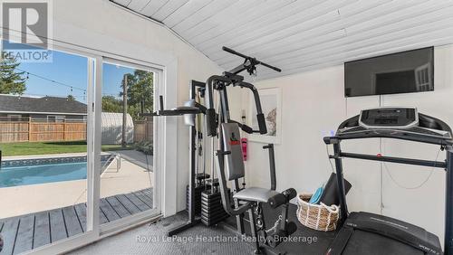 5 William Drive, South Huron (Stephen), ON - Indoor Photo Showing Gym Room